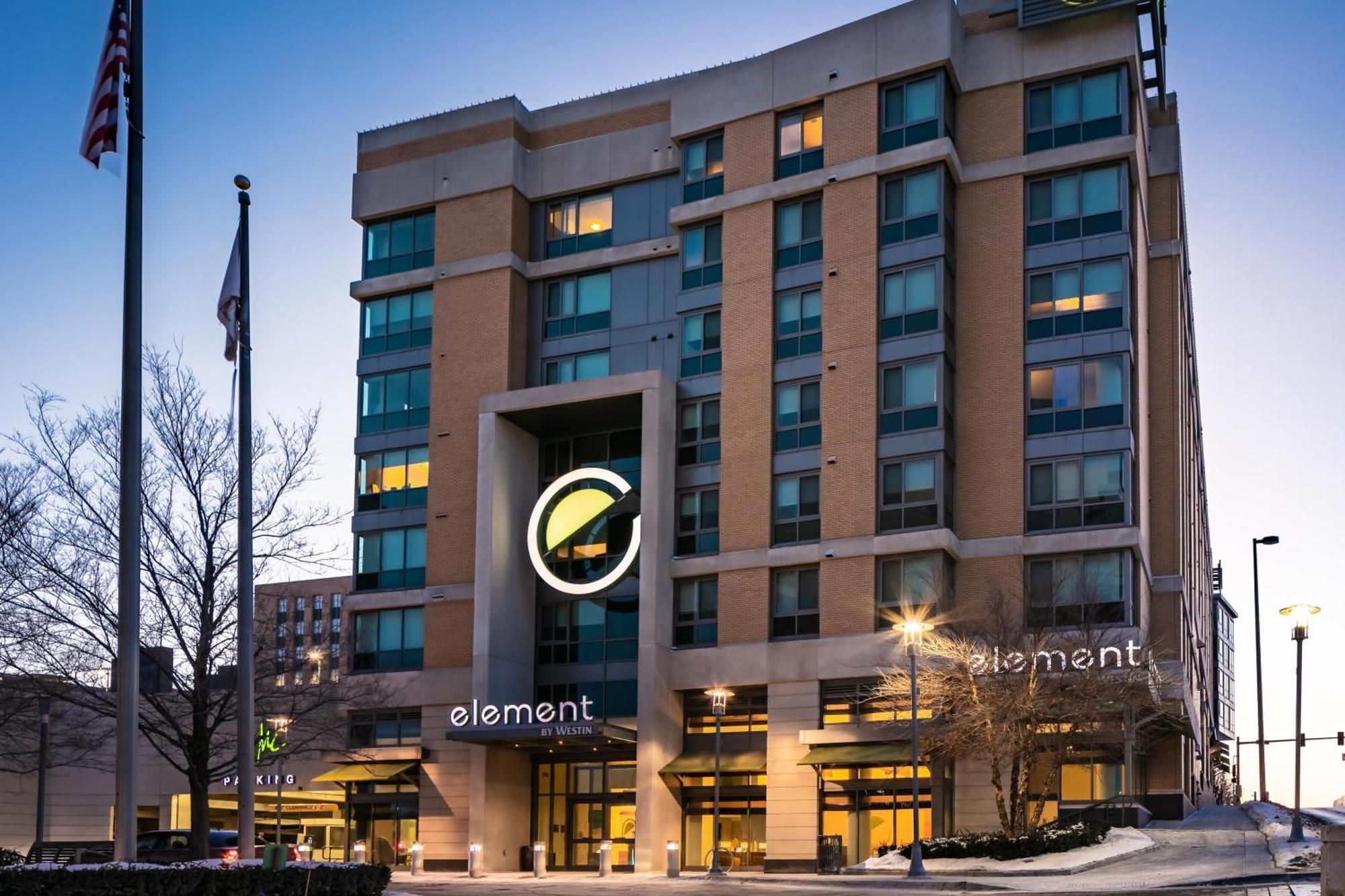 Element Omaha Midtown Crossing Hotell Exteriör bild