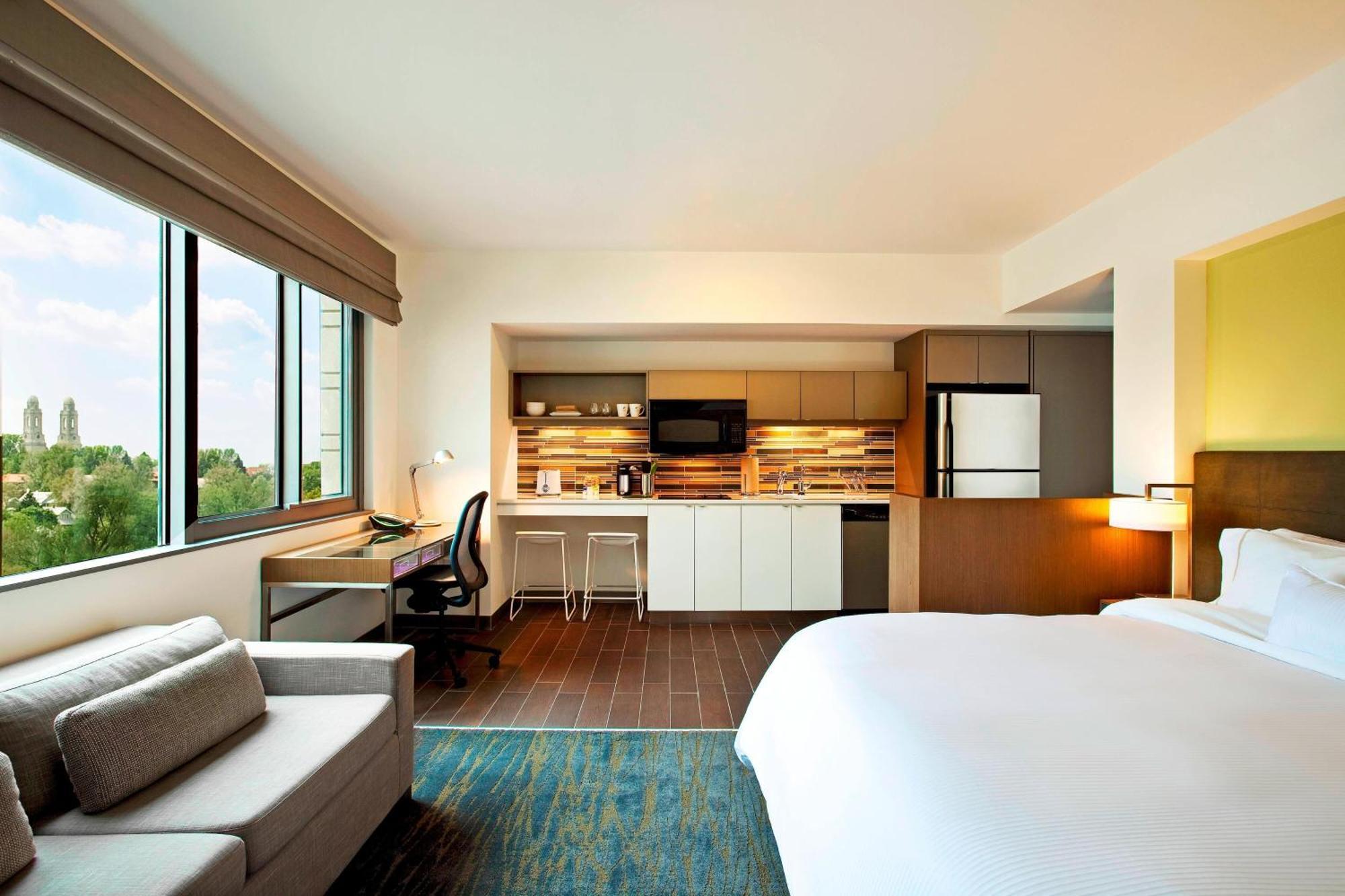 Element Omaha Midtown Crossing Hotell Exteriör bild