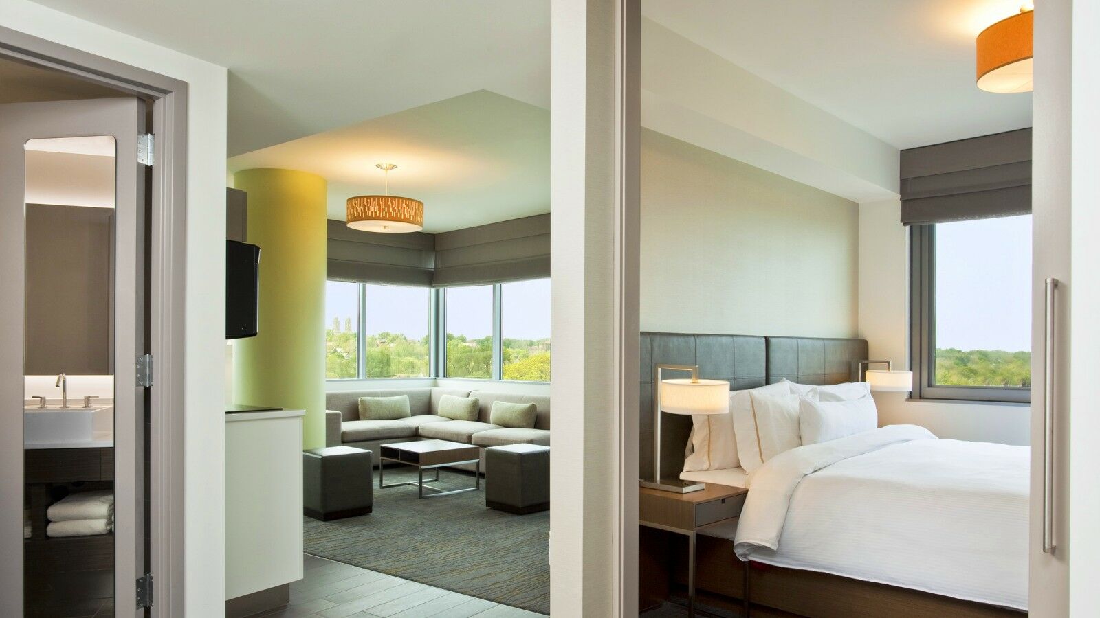 Element Omaha Midtown Crossing Hotell Exteriör bild