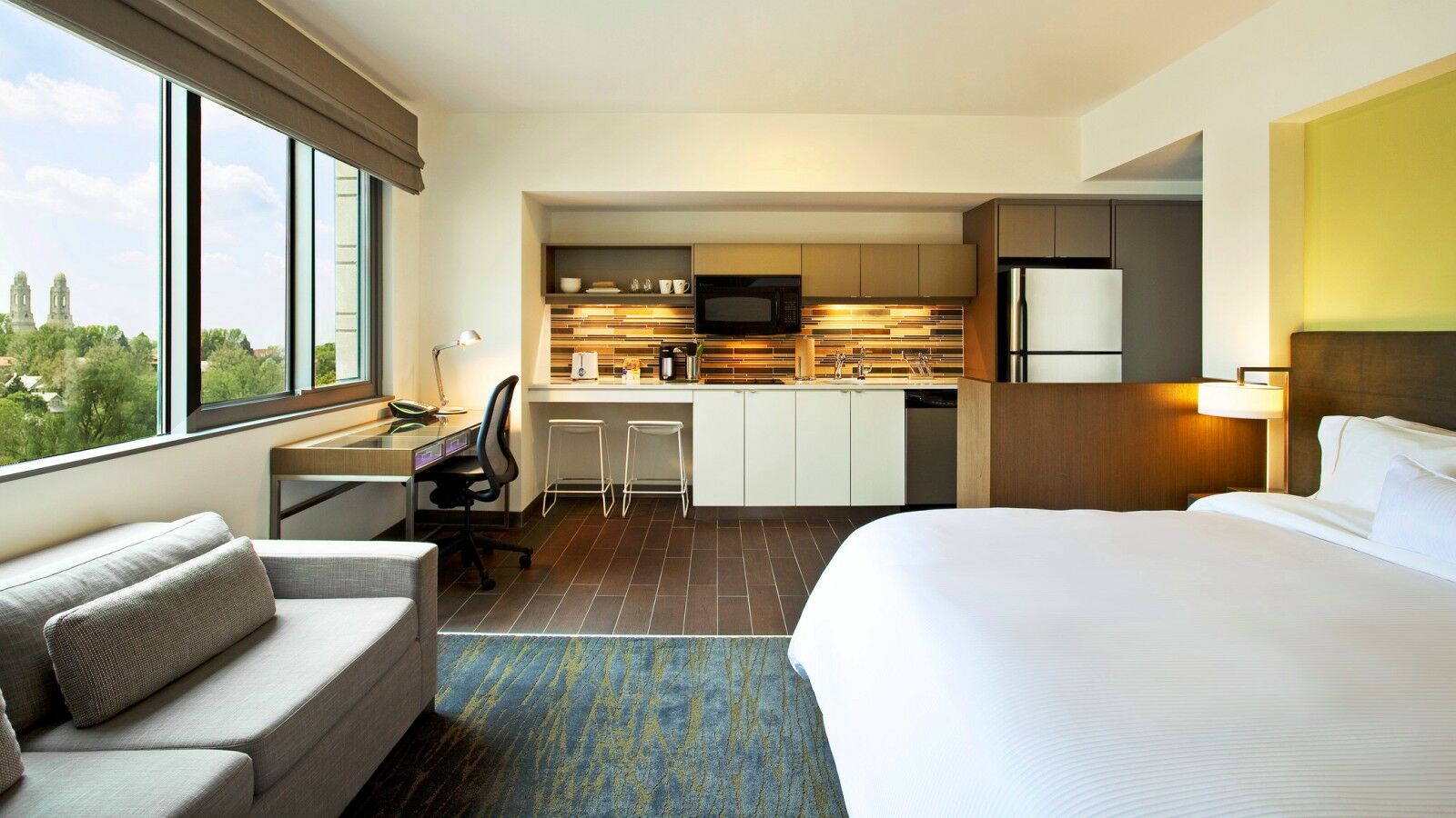 Element Omaha Midtown Crossing Hotell Exteriör bild