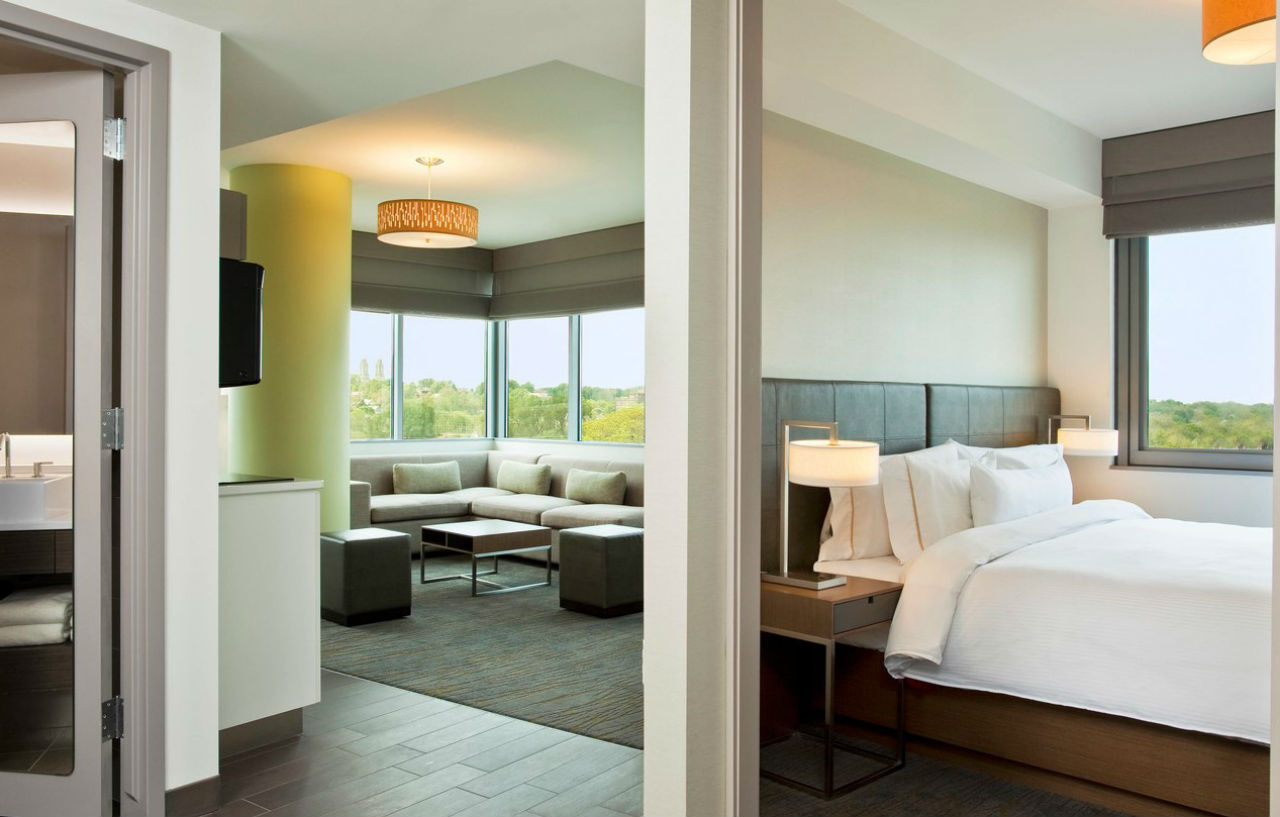 Element Omaha Midtown Crossing Hotell Exteriör bild